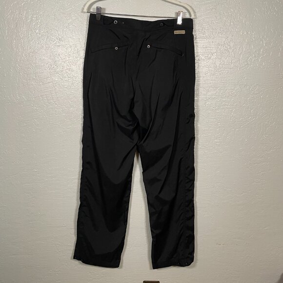 Royal Robbins Women 10 Black Hiking Pants Quick Dry Button Hem Adjustable Waist - Picture 5 of 11